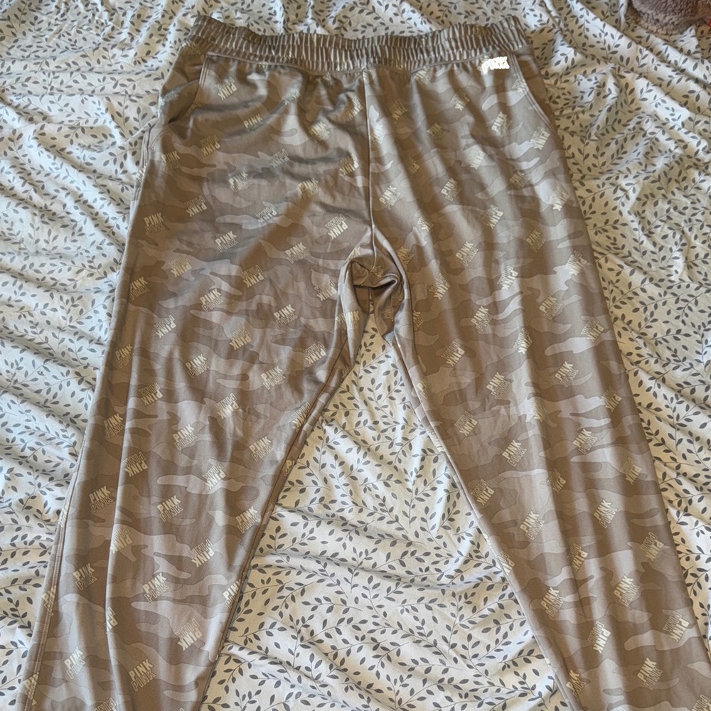 PINK Victoria's Secret Beige Joggers